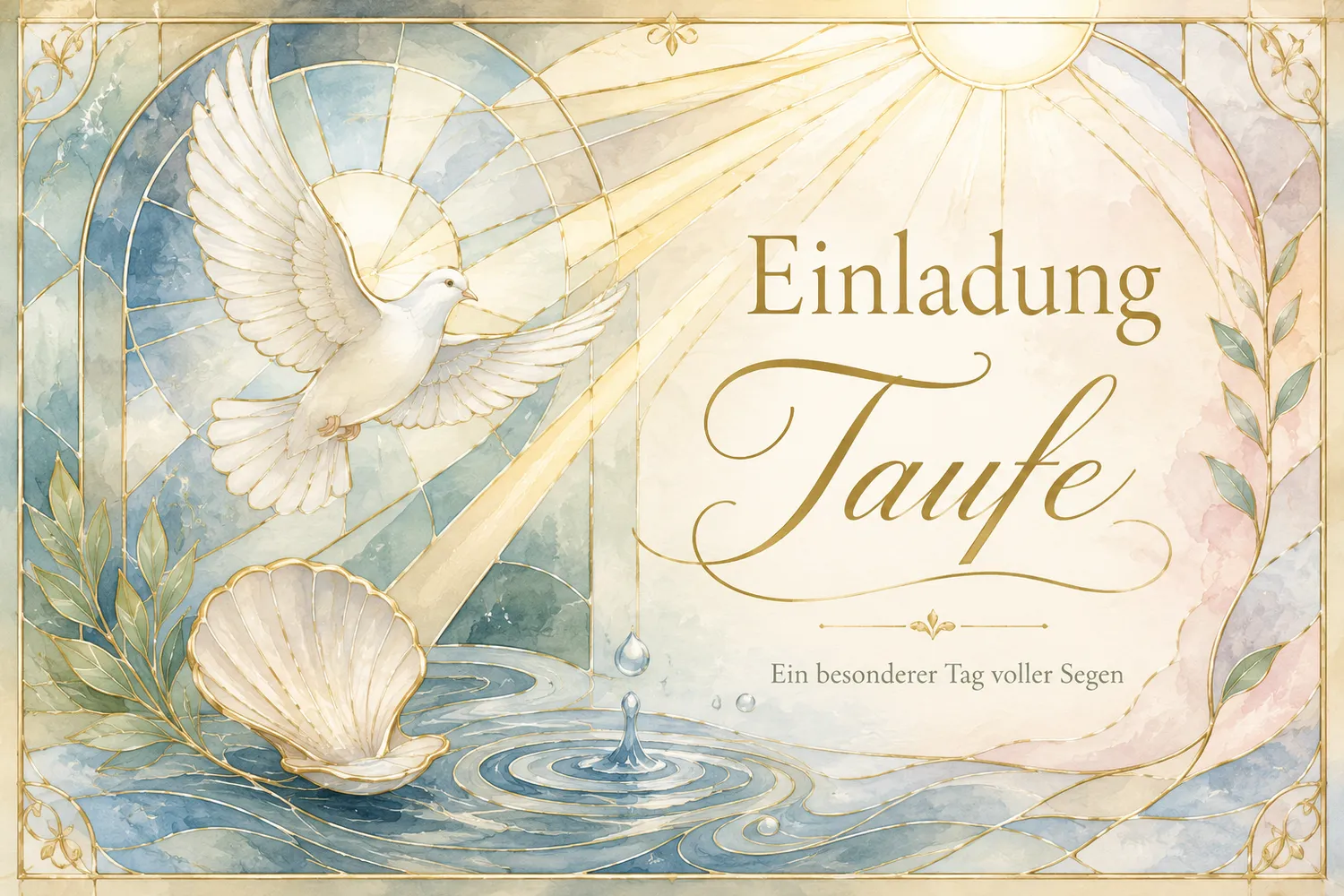 Einladung Karte