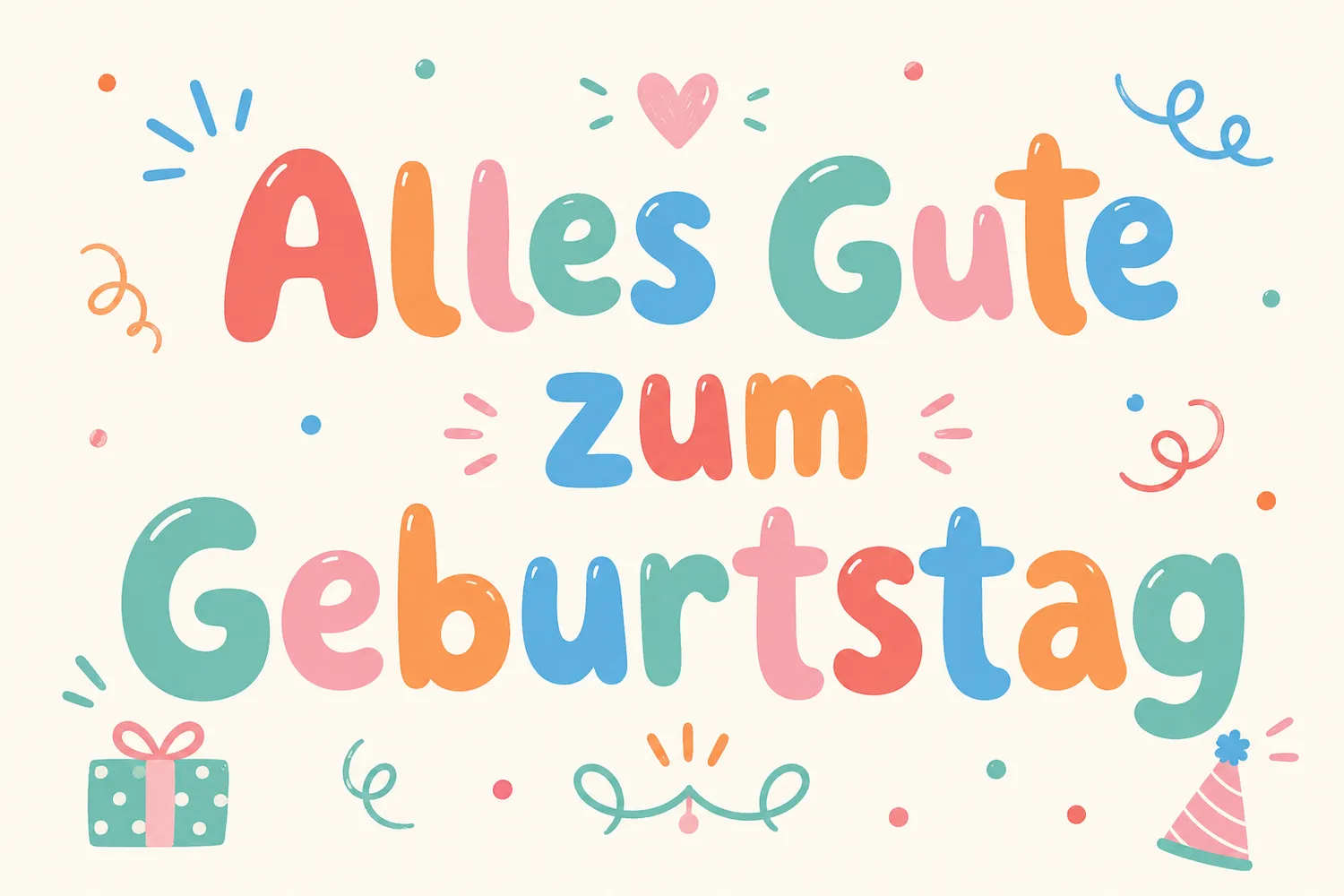 Geburtstag Karte